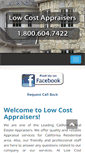 Mobile Screenshot of lowcostappraisers.com